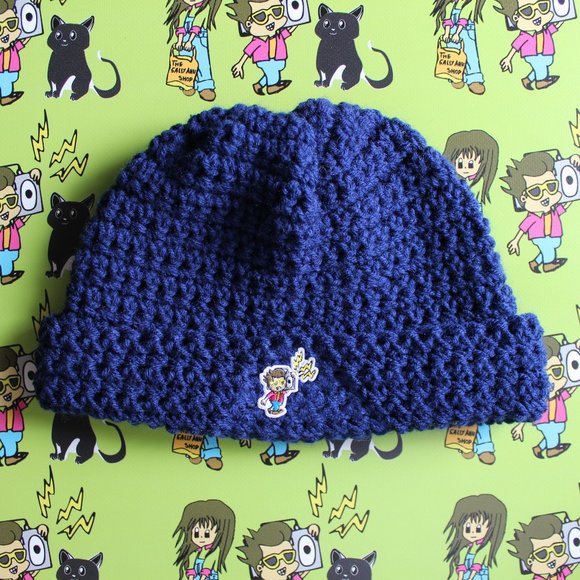 The Band Tee Shop Accessories - Custom Crocheted Boombox Benny Winter Toque Hat